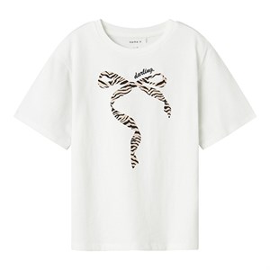 Name It - Lisemarie Nreg Top SS, Bright White