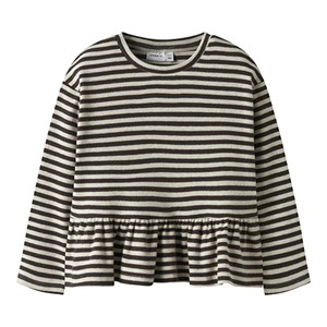Name It - Luna Top, Peyote Stripes / Seal Brown