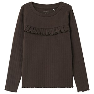 Name It - Lalla XLS Top LS, Seal Brown