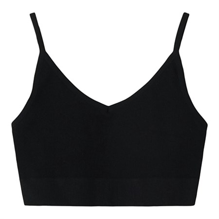 LMTD - Kailey Rib Bralette Noos, Black