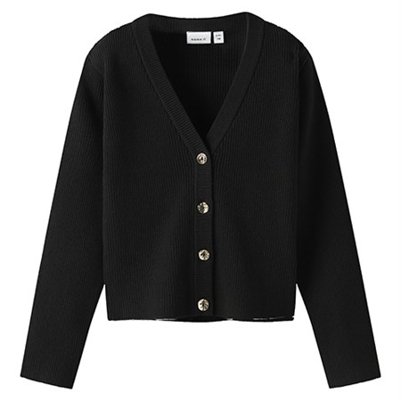 Name It - Larenlise XLS Knit Cardigan LS, Black