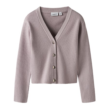 Name It - Larenlise XLS Knit Cardigan LS, Burnished Lilac