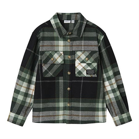 Name It - Norris Overshirt LS, Garden Topiary