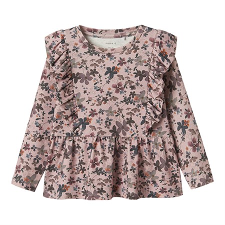 Name It - Naline Top LS, Burnished Lilac
