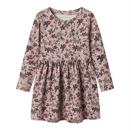 Name It - Naline Dress LS, Burnished Lilac