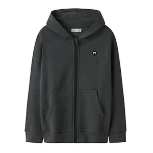 Name It - Vimo Sweat Cardigan BRU Noos LS, Dark Grey Melange