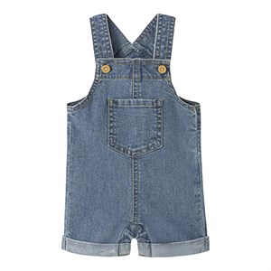 Name It - NBM LOU DNM SHORTS OVERALL 3400-LI H, Medium Blue Denim