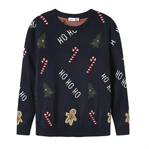 Name It - Rasko Knit Pullover, Navy Blazer