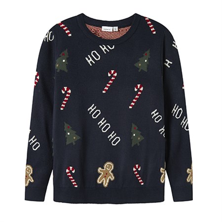 Name It - Rasko Knit Pullover, Navy Blazer