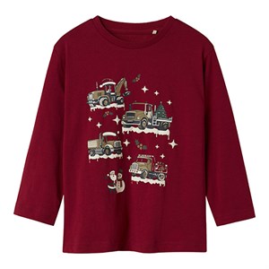 Name It - Rejulli Nreg T-shirt LS, Jester Red