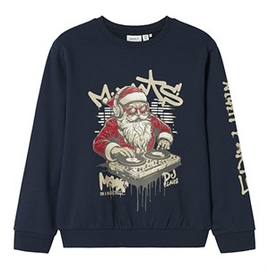 Name It - Rallo Nreg Sweatshirt BRU, Navy Blazer