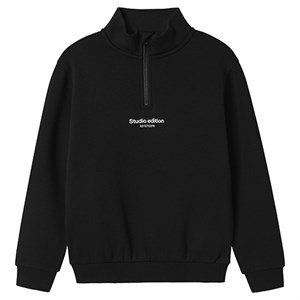 Name It - Brody Nreg Sweat Zip BRU Noos, Black