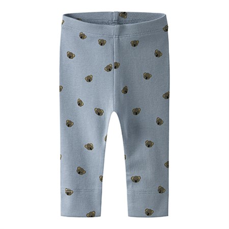 Name It - Lialo Slim Leggings, Dusty Blue