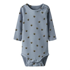 Name It - Lialo Body LS, Dusty Blue