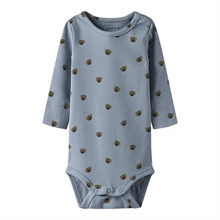 Name It - Lialo Body LS, Dusty Blue