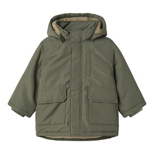 Name It - Marlow Parka Jacket, Dusty Green