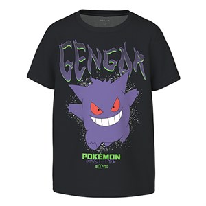 Name It - Slive Pokemon T-shirt SKY SS, Black
