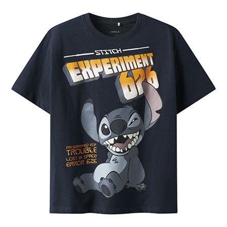 Name It - Oraz Stitch Nreg T-shirt WDI SS, Navy Blazer