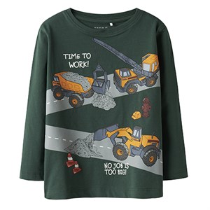 Name It - Ofek Tonka Nreg T-shirt CPLG, Bistro Green
