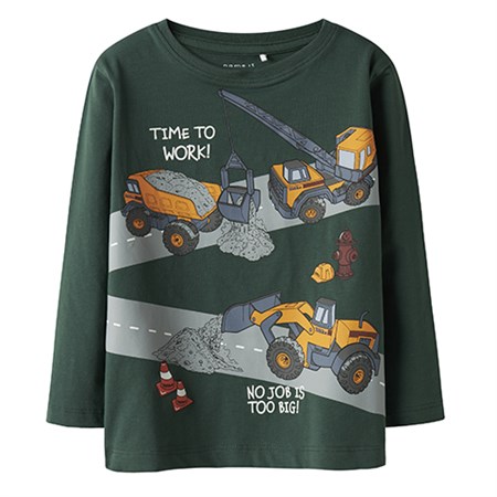 Name It - Ofek Tonka Nreg T-shirt CPLG, Bistro Green