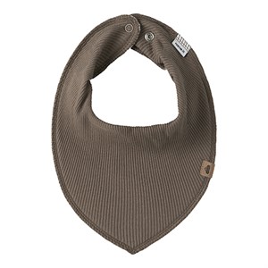 Name It - NBF YVETTE RIB SCARF BIB, Brown Lentil
