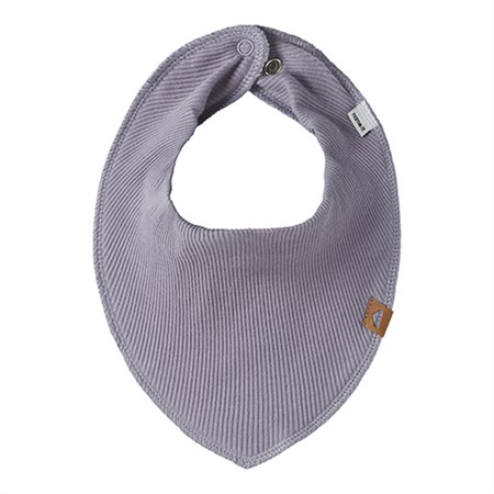 Name It - Yvette Rib Scarf Bib, Lavender Gray