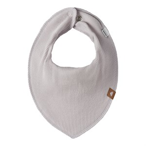 Name It - Yvette Rib Scarf Bib, Lilac Marble
