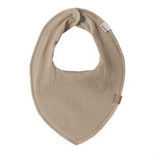 Name It - NBM YASIM RIB SCARF BIB, Sesame