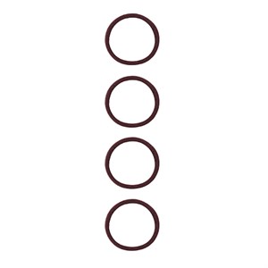 Name It - Riga 4 P Hårelastikker, Burgundy