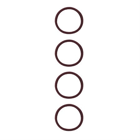 Name It - Riga 4 P Hårelastikker, Burgundy