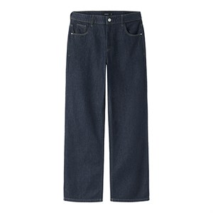 LMTD - NLM BIRM DNM R LOOSE PANT NOOS, Dark Blue Denim
