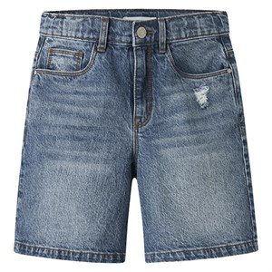 Name It - NKF ROSE HW LONG DNM SHORTS 1160-TK, Medium Blue Denim