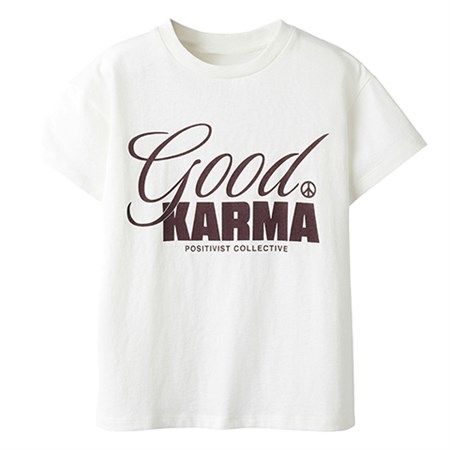 Name It - Kirstine Nreg Top Good Karma SS, Bright White