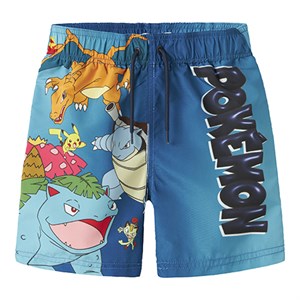 Name It - Manuel Pokemon Swimshorts SKY, Atomic Blue