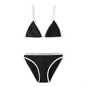 LMTD - Zinnio Bikini, Black W. White Detail