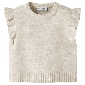 Name It - Reifyly Strik Vest / Slipover, Peyote Melange