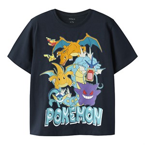 Name It - Majo Pokemon Nreg Top Noos, Navy Blazer