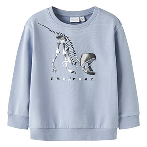 Name It - NMMFINN LS NREG SWEAT UNB, Blue Fog