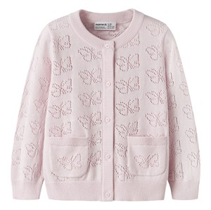 Name it - Fiaja LS Knit Cardigan, Cradle Pink