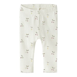 Name It - NBF Ficherry Leggings, Cloud Dancer