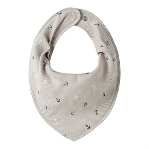 Name It - Fanchor Scarf Bib, Chateau Gray