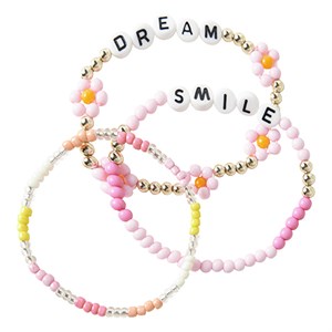 Name It - Fandango 3P Bracelet / Armbånd, Cradle Pink