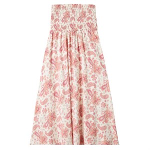 LMTD - Zandy Maxi Skirt Paisley Print, Georgia Peach
