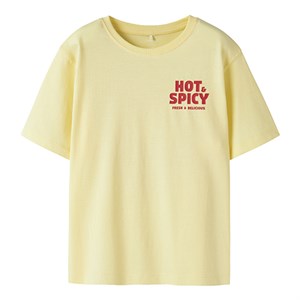 Name It - NKM Henno SS Nreg Top, Double Cream