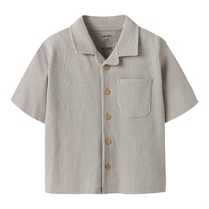 Name It - NMM HARVE SS NREG SHIRT, Chateau Gray