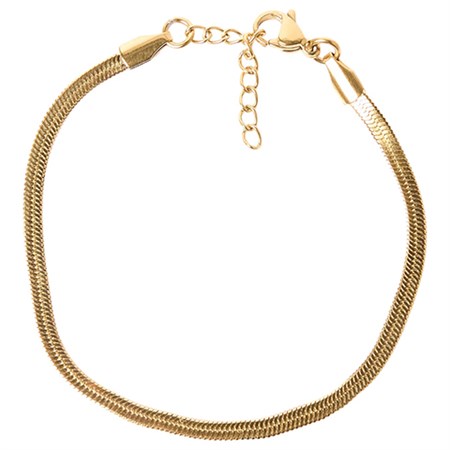 LMTD - Flat Mini Bracelet, Gold Colour