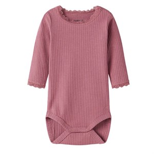 Name It - NBF HALLIE LS BODY, Mesa Rose