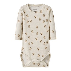 Name It - NBM Hobit LS Body, Peyote AOP Lion