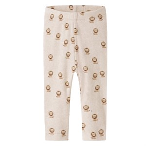 Name It - NBM Hobit Long John, Peyote Melange AOP Lion