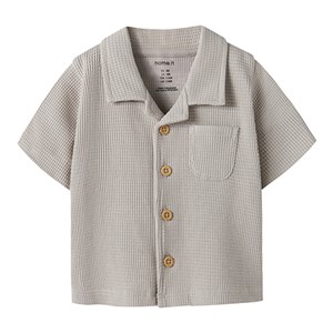 Name It - NBM Husk SS Shirt, Chateau Gray
